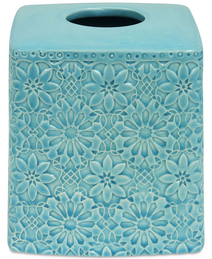 Bacova Jessica Simpson Bonito Blue Tissue Cover Macy's