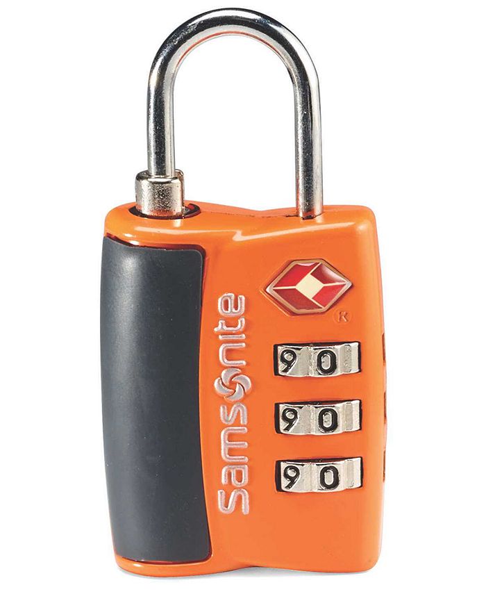 Samsonite Travel Sentry 3Dial Combo Travel Lock Macy's