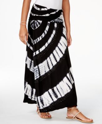 macy's tie dye maxi dress