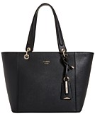 GUESS Kamryn Red with Black trim Tote with Matching Wallet