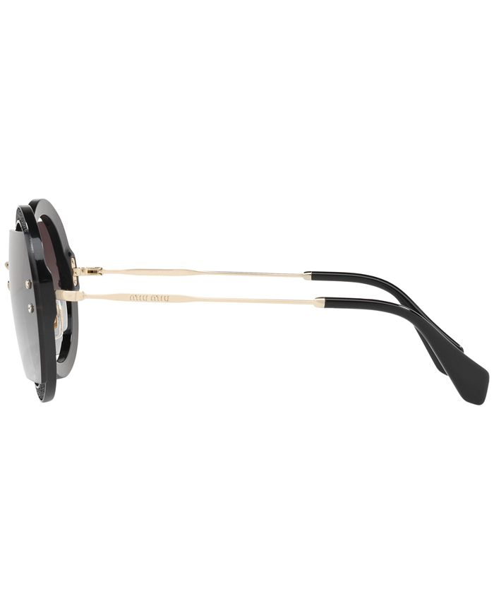MIU MIU Sunglasses, MU 06SS & Reviews - Women's Sunglasses by Sunglass ...