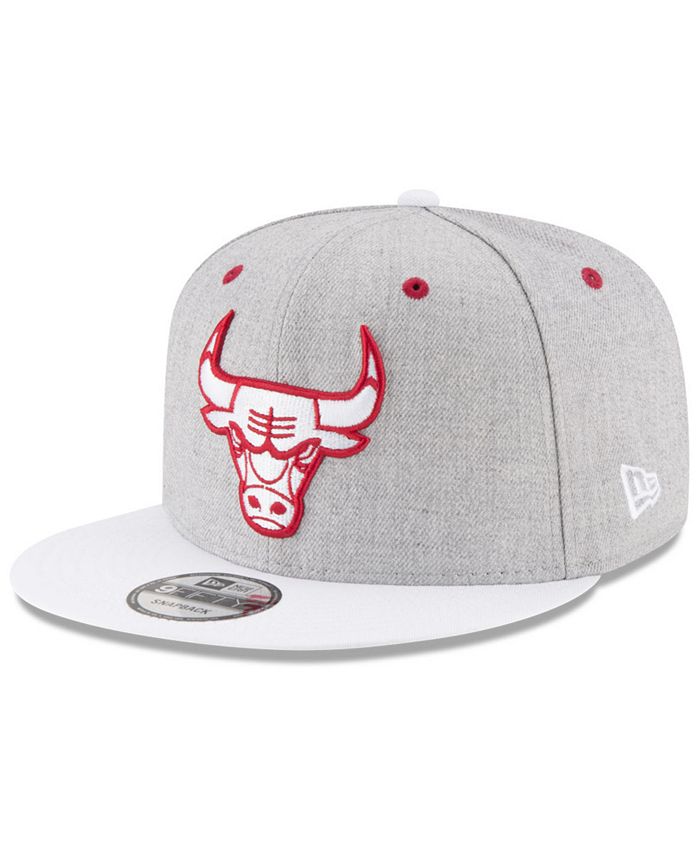 New Era Chicago Bulls White Vize 9FIFTY Snapback Cap - Macy's