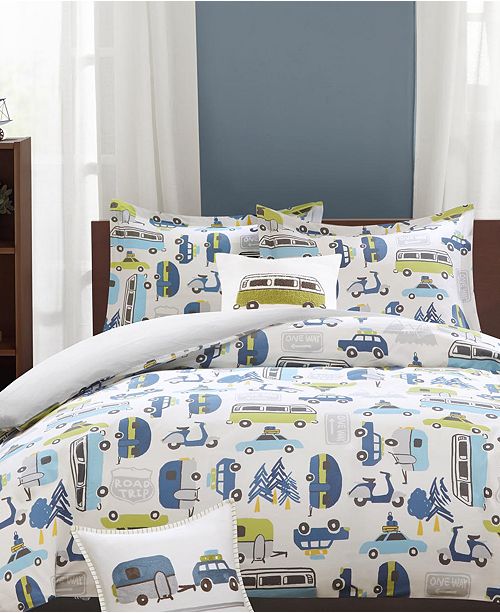 Ink Ivy Road Trip Reversible 3 Pc Twin Duvet Cover Set Reviews