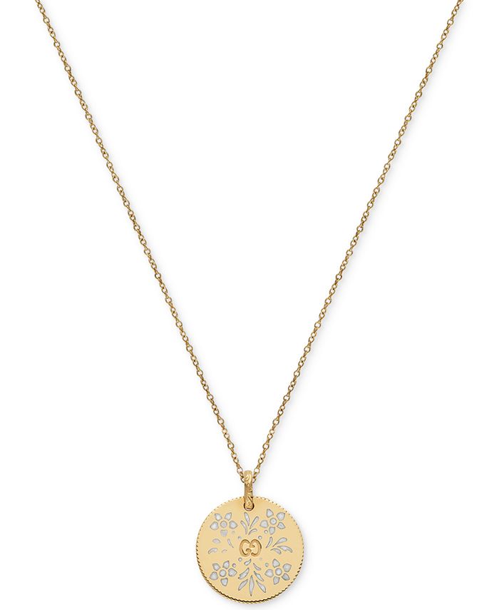 Macy's gucci clearance necklace