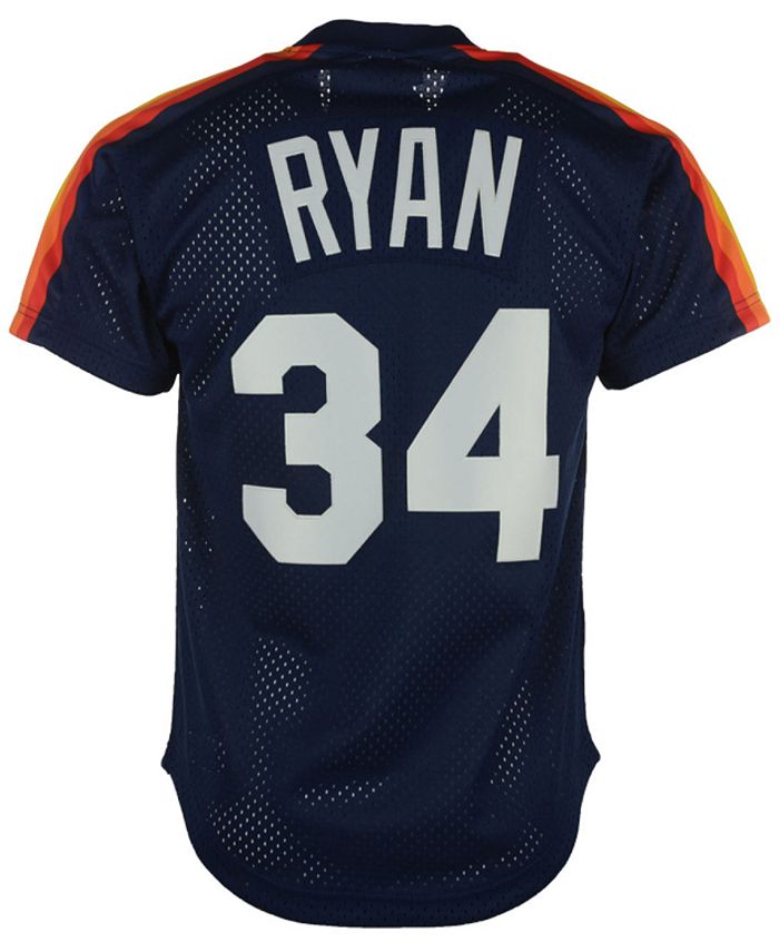 Nolan Ryan Signed Authentic Houston Astros Mitchell & Ness Jersey