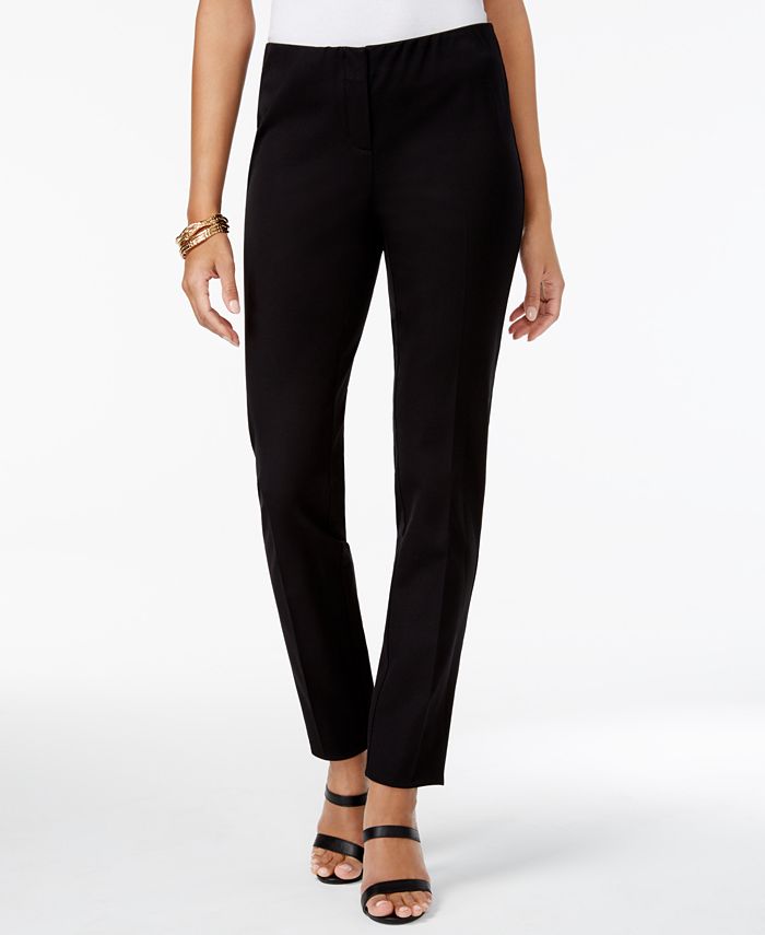 Alfani Petite Bi-Stretch Hollywood Skinny Pants, Created for Macy's ...