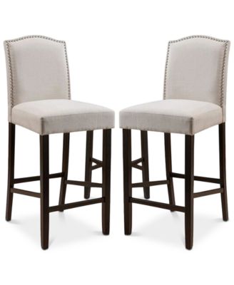Noble House - Labar Bar Stool (Set Of 2), Quick Ship