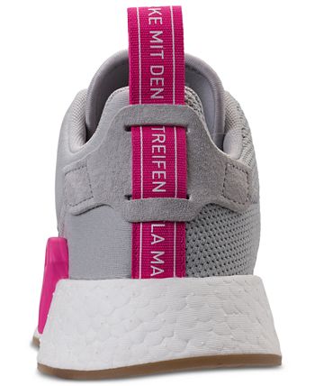 Adidas women's nmd r2 casual sneakers from finish line new arrivals