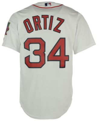 david ortiz gray jersey