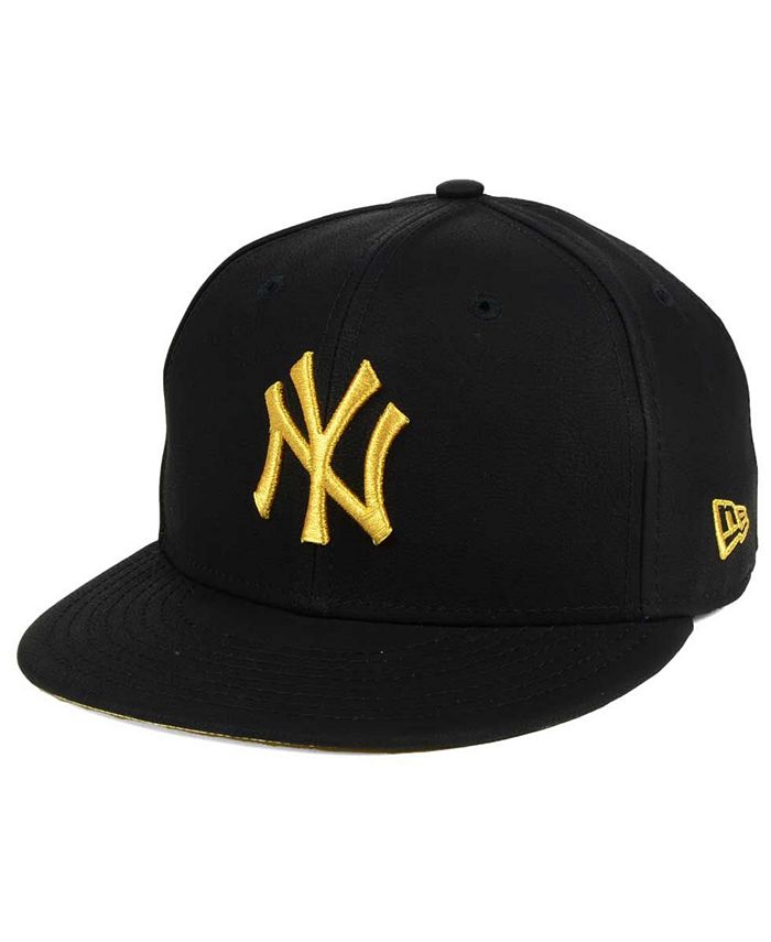 New Era New York Yankees The League Metallic Patch 59FIFTY Cap - Macy's