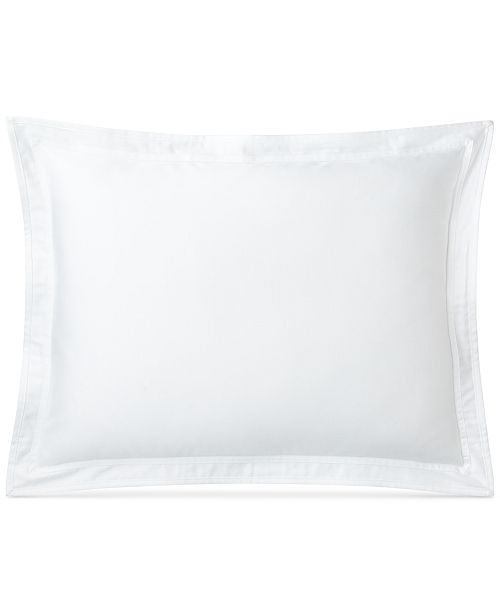 Lauren Ralph Lauren Spencer Cotton Sateen Border Standard Sham & Reviews Bedding Collections