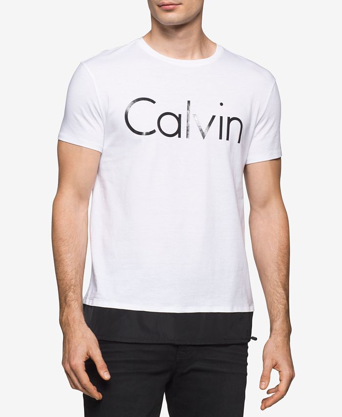 Calvin Klein Jeans Men's Rebel Sport Logo-Print T-Shirt - Macy's