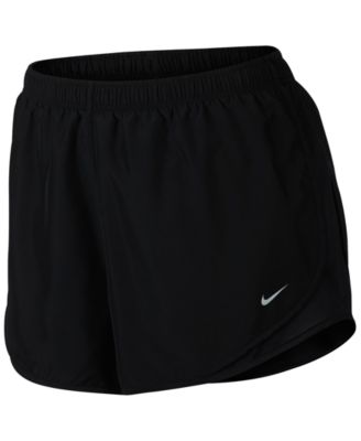 solid black nike shorts