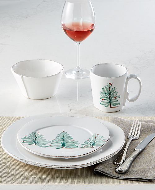 VIETRI Lastra Holiday Dinnerware Collection & Reviews Dinnerware