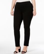 Roaman's Women's Plus Size Tall Bootcut Ultimate Ponte Pant, 16 T - Black :  Target