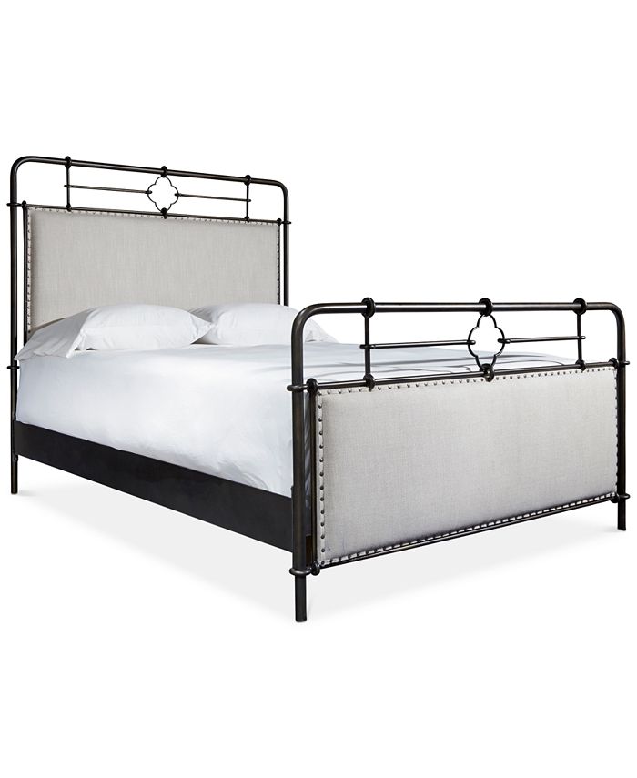 Furniture - Portos Metal Queen Bed