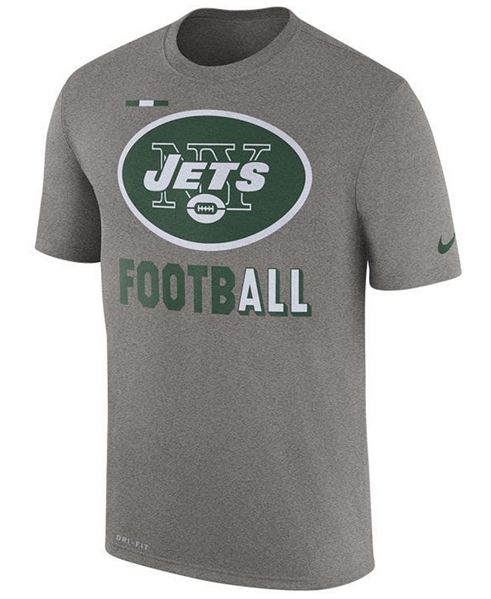Nike Men's New York Jets Legend Football T-Shirt - Macy's