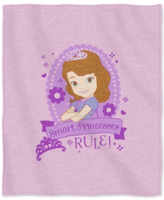 Disney - Sofia the First "In Training" 50" x 60" Sweatshirt Throw