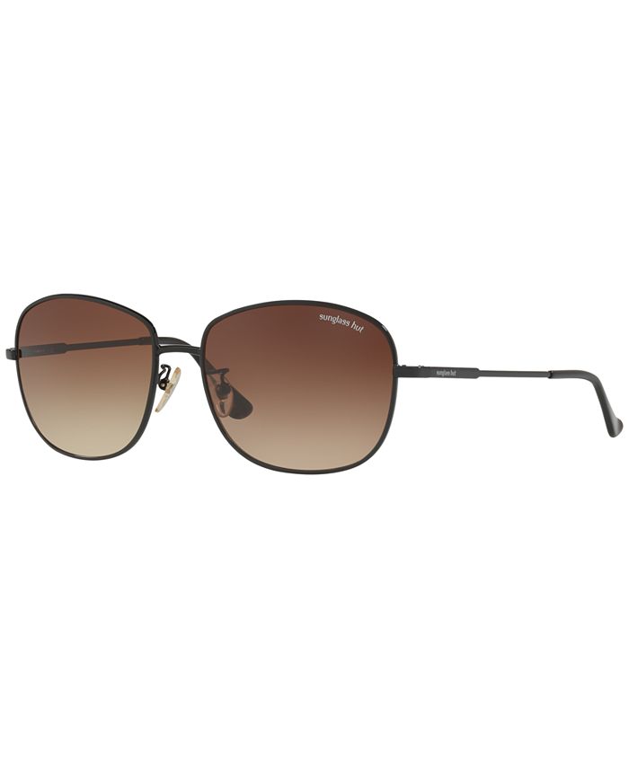Sunglass Hut Collection Sunglasses, HU1002 56 - Macy's