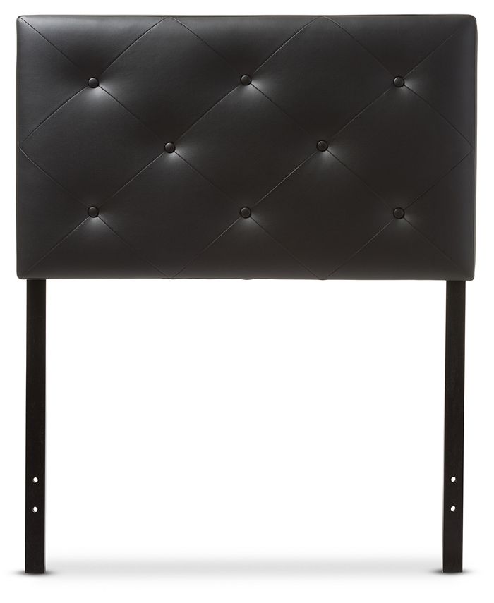 Furniture Baltimore Faux Leather Twin Headboard Macy's