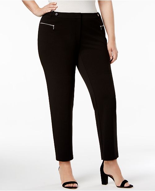 calvin klein plus size dress pants