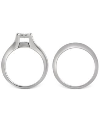 Diamond Bridal Channel Set (1 ct. t.w.) in 14k White, Yellow or Rose Gold