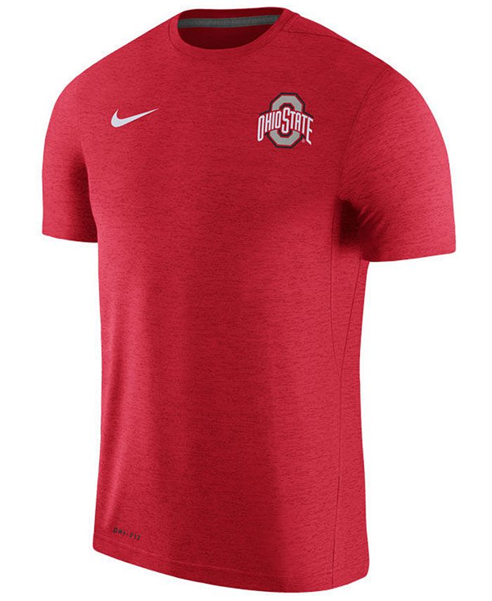 Nike Men's Ohio State Buckeyes Dri-Fit Touch T-Shirt - Macy's