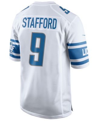 Nike Men's Matthew Stafford Detroit Lions Game Jersey - Macy's