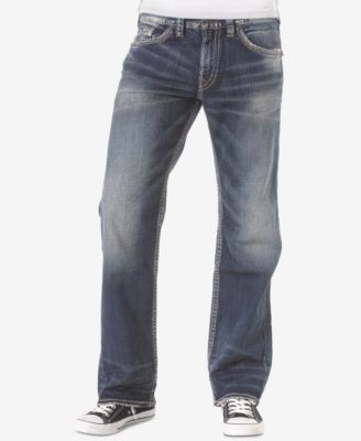 macys mens silver jeans