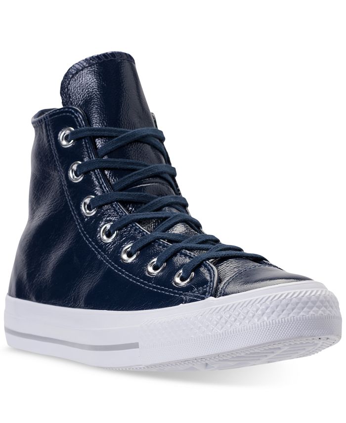 Converse Women's Chuck Taylor High-Top Patent Casual Sneakers from ...