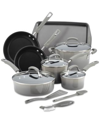 Rachael Ray Classic Brights Hard Enamel Aluminum Nonstick Cookware