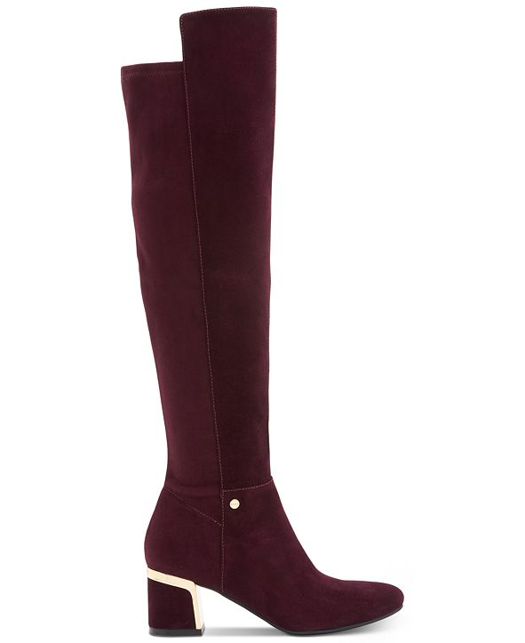 DKNY Cora Wide Calf Boots, Created for Macy’s & Reviews - Boots - Shoes ...