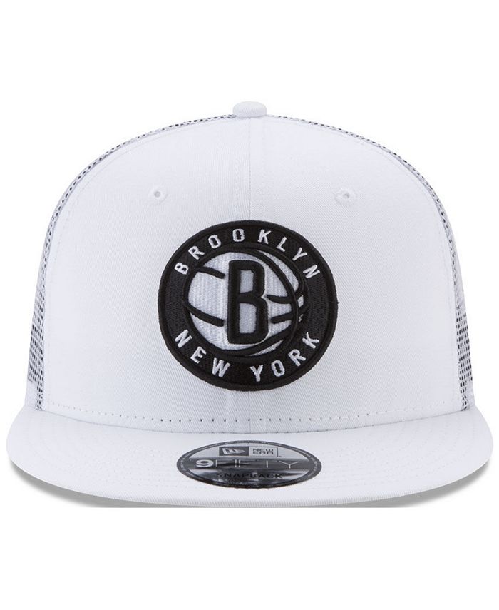 New Era Brooklyn Nets Summer Time Mesh 9FIFTY Snapback Cap - Macy's