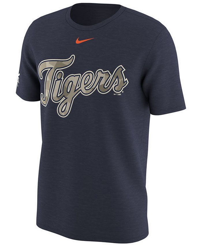 Nike Men's Detroit Tigers Memorial Camo Pack T-shirt - Macy's