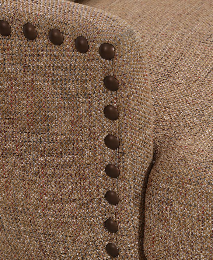 Furniture CLOSEOUT! Roselake Fabric Accent Chair & Ottoman Set, Created for Macy's & Reviews