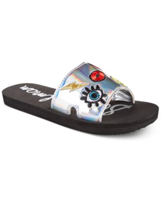 Sam Edelman - Eli Patch Slide Sandals, Little Girls (11-3) & Big Girls (3.5-7)