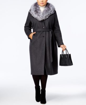 Wool-Cashmere Blend Maxi Coat 