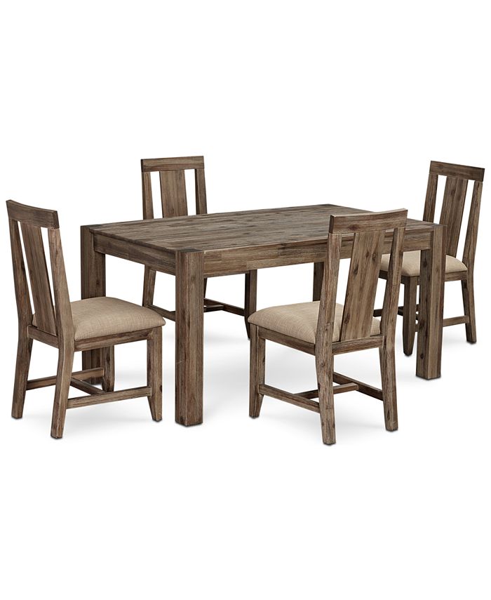 Furniture Canyon Small 5 Pc Dining Set, Small Dining Room Table For 4