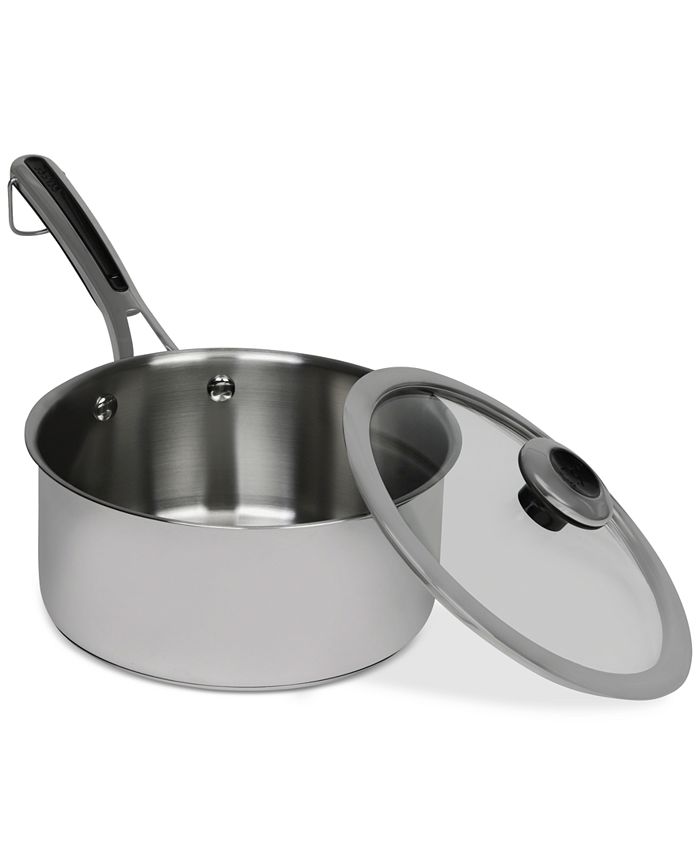  Revere Ware Stainless Steel 3 Qt. Saucepan with Lid