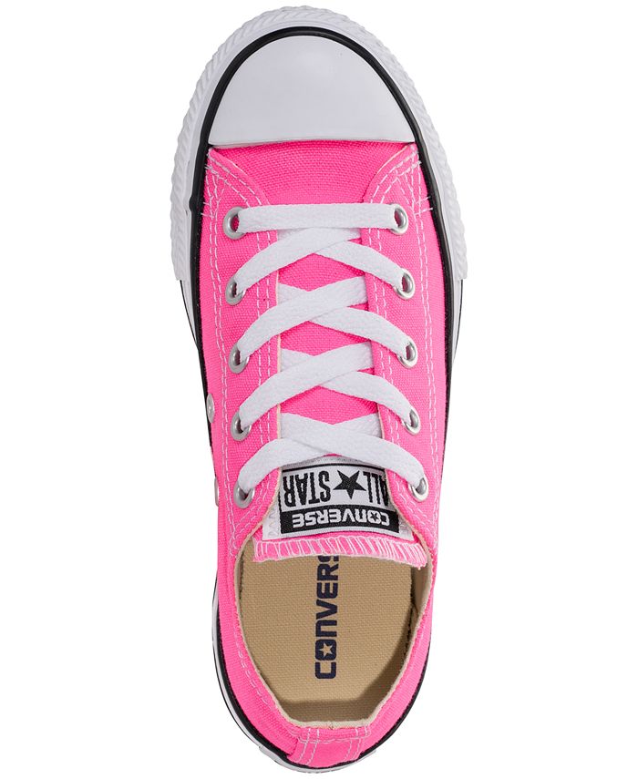 Converse Little Girls' Chuck Taylor Ox Casual Sneakers from Finish Line ...