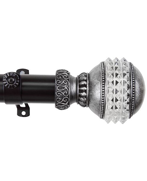 Rod Desyne Gemstone 1 5 Decorative Curtain Rod 66 115 Reviews