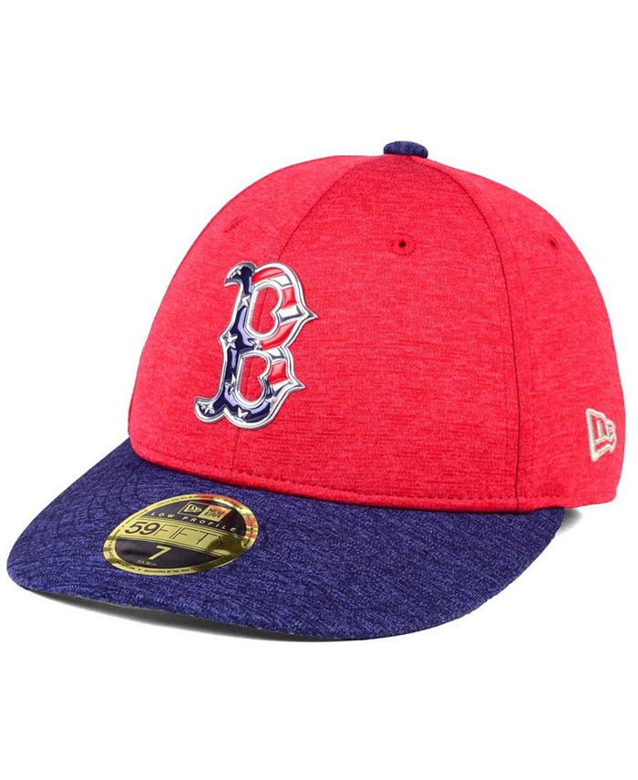 New Era Boston Red Sox Low Profile Stars & Stripes 59FIFTY Cap ...