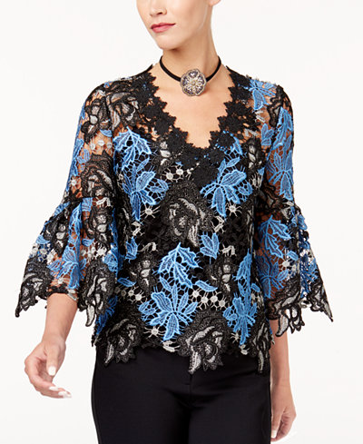 KOBI Embroidered Top, Created for Macy's