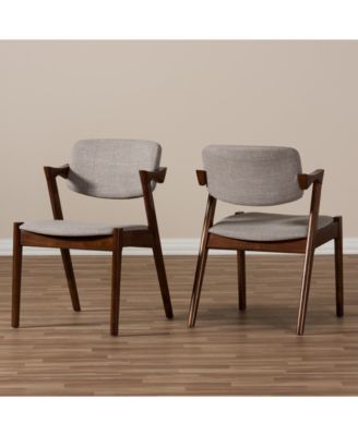 Elegant Mid-Century Dining Armchair (Set Of 2)