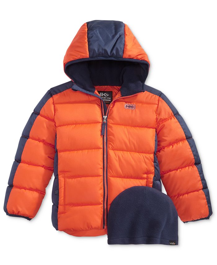 Hawke & Co. Outfitter Branson Hooded Puffer Jacket with Hat, Toddler