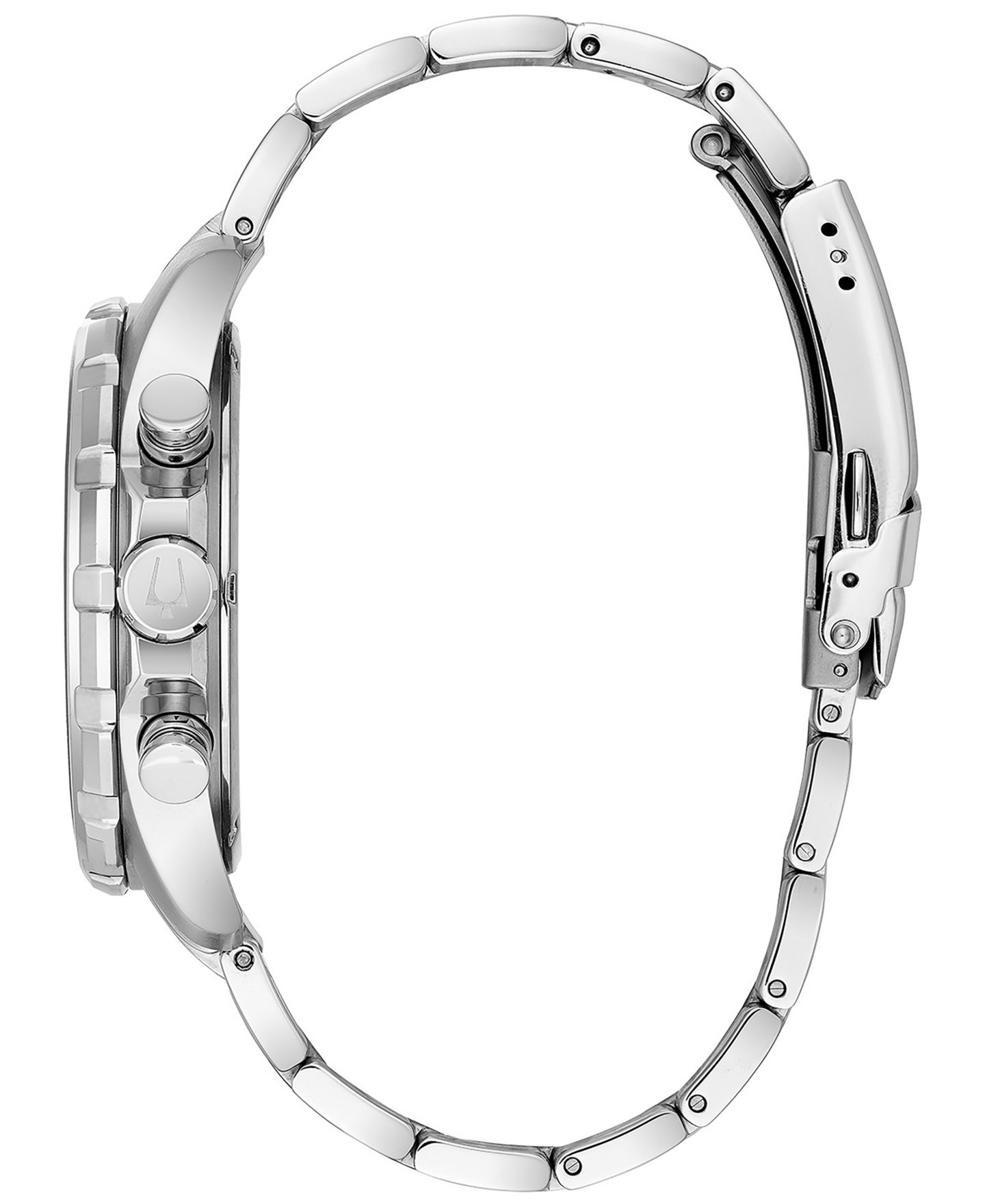 Мужские часы Bulova Chronograph Marine Star Stainless Steel Bracelet Watch 43mm — фото 2