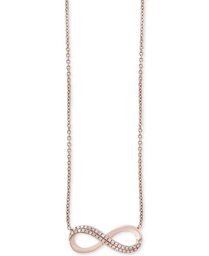 Macys shop infinity necklace