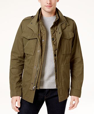 Brooks Brothers Red Fleece Men's 3-In-1 Field Jacket - Coats & Jackets ...