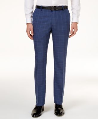 glen plaid mens pants
