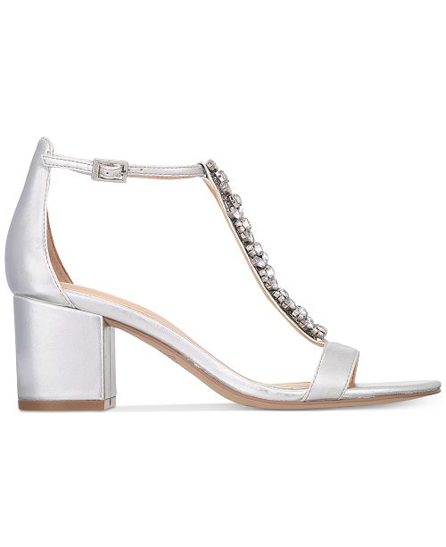 jewel badgley mischka block heel